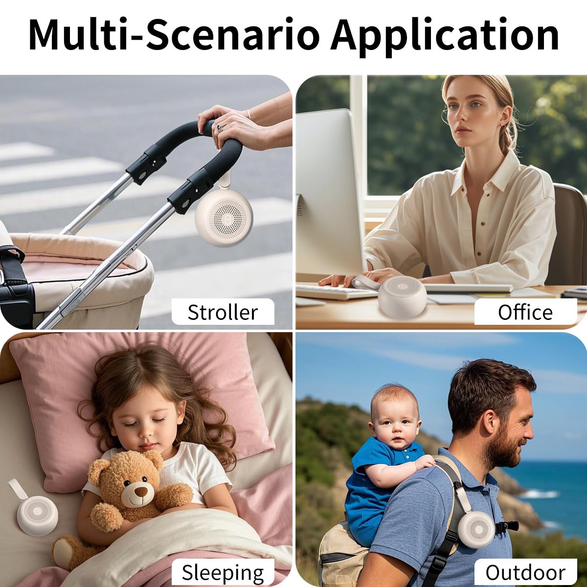 Easysleep: appareil compact, parfait pour les voyages et déplacements.