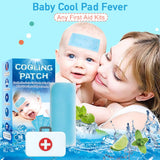 Patchs EASYEAH Refroidissants pour Bébé sur le corps, confort temporaire pour le quotidien.