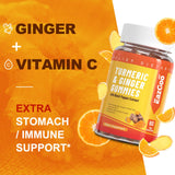 Gommes EAZGOO Saveur Orange, plaisir sain sans colorants.