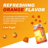 Gommes EAZGOO avec Vitamine C, soutien léger au quotidien.