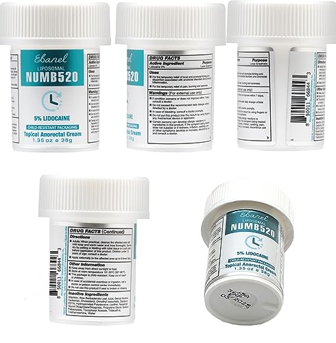 Ebanel Crème insensibilisante, fabriquée aux États‑Unis dans une installation certifiée.
