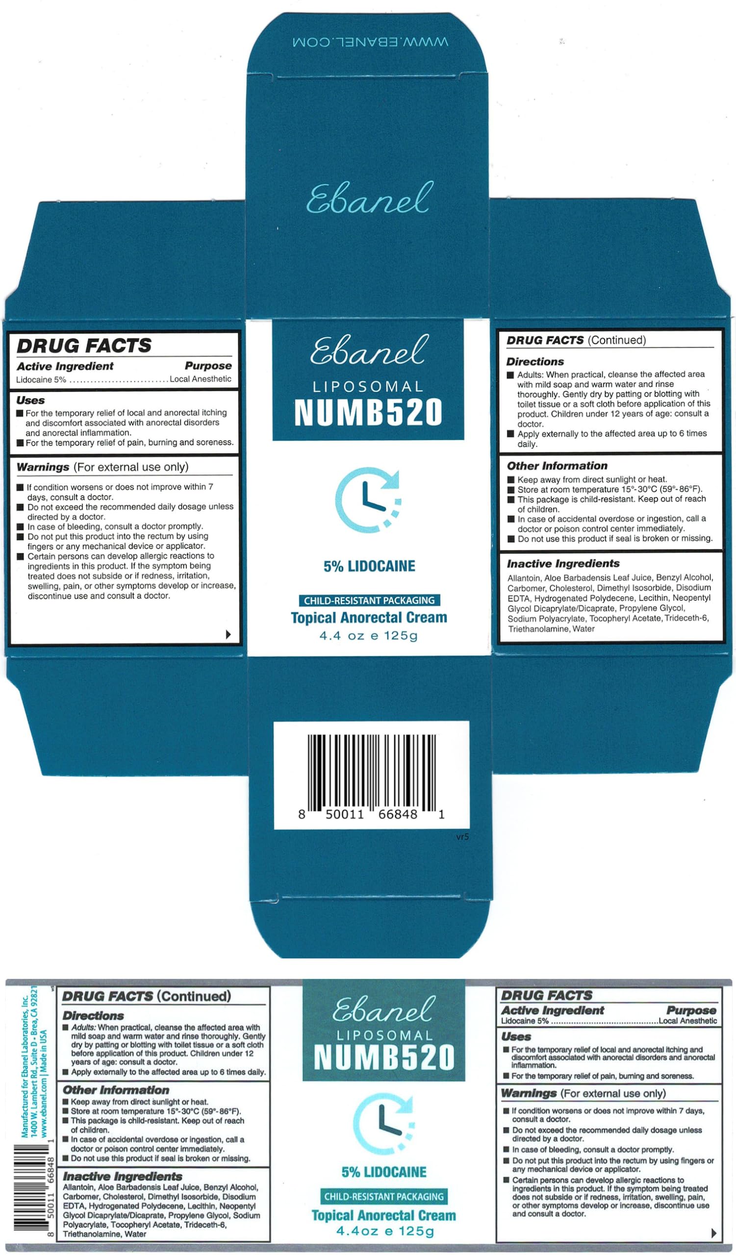 Usine américaine certifiée cGMP produisant Ebanel.