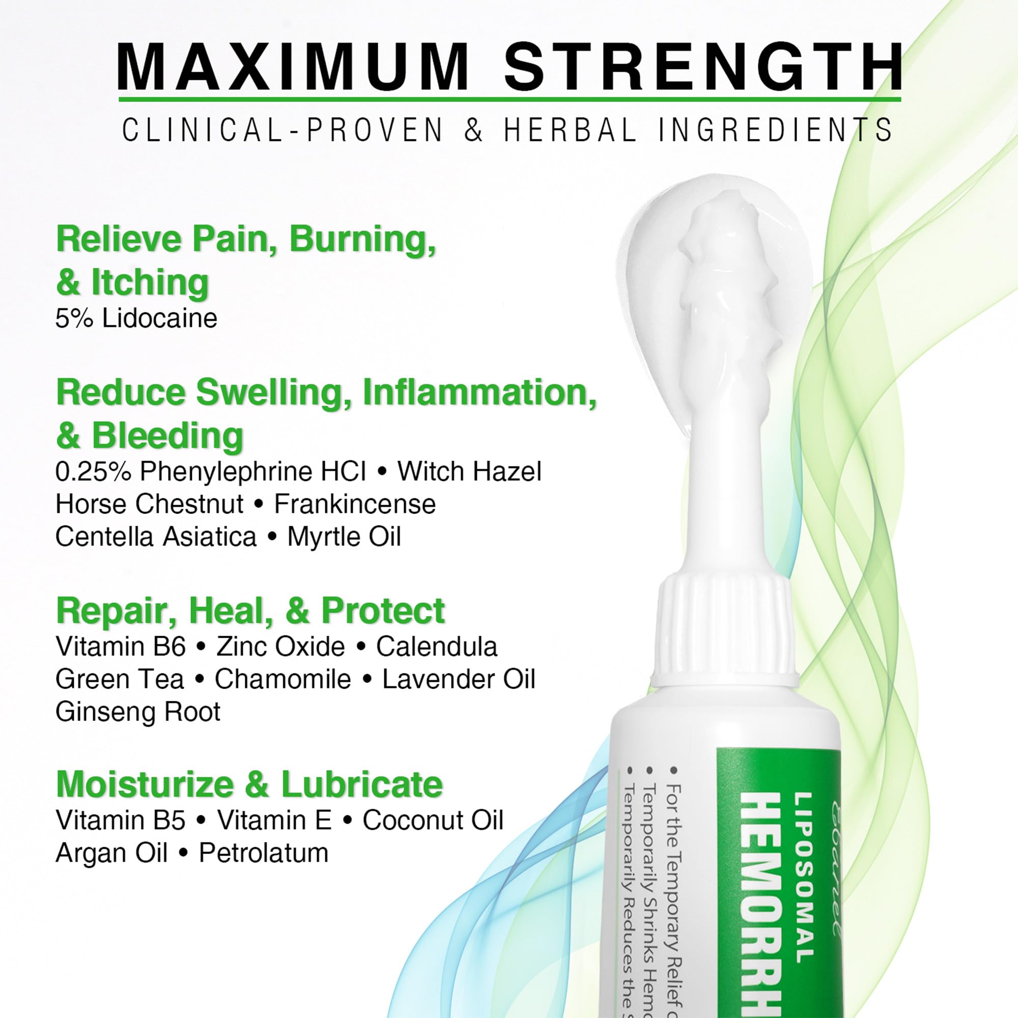 Ebanel creme hemorroides lidocaine 5pourcent offre un soulagement local rapide.