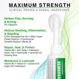 Ebanel creme hemorroides lidocaine 5pourcent offre un soulagement local rapide.