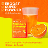 Paquets électrolyte sans sucre d'EBOOST prêts à dissoudre pour hydratation pratique.