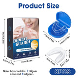 EBQOSK Étui compact gouttière dentaire pour hygiène et transport