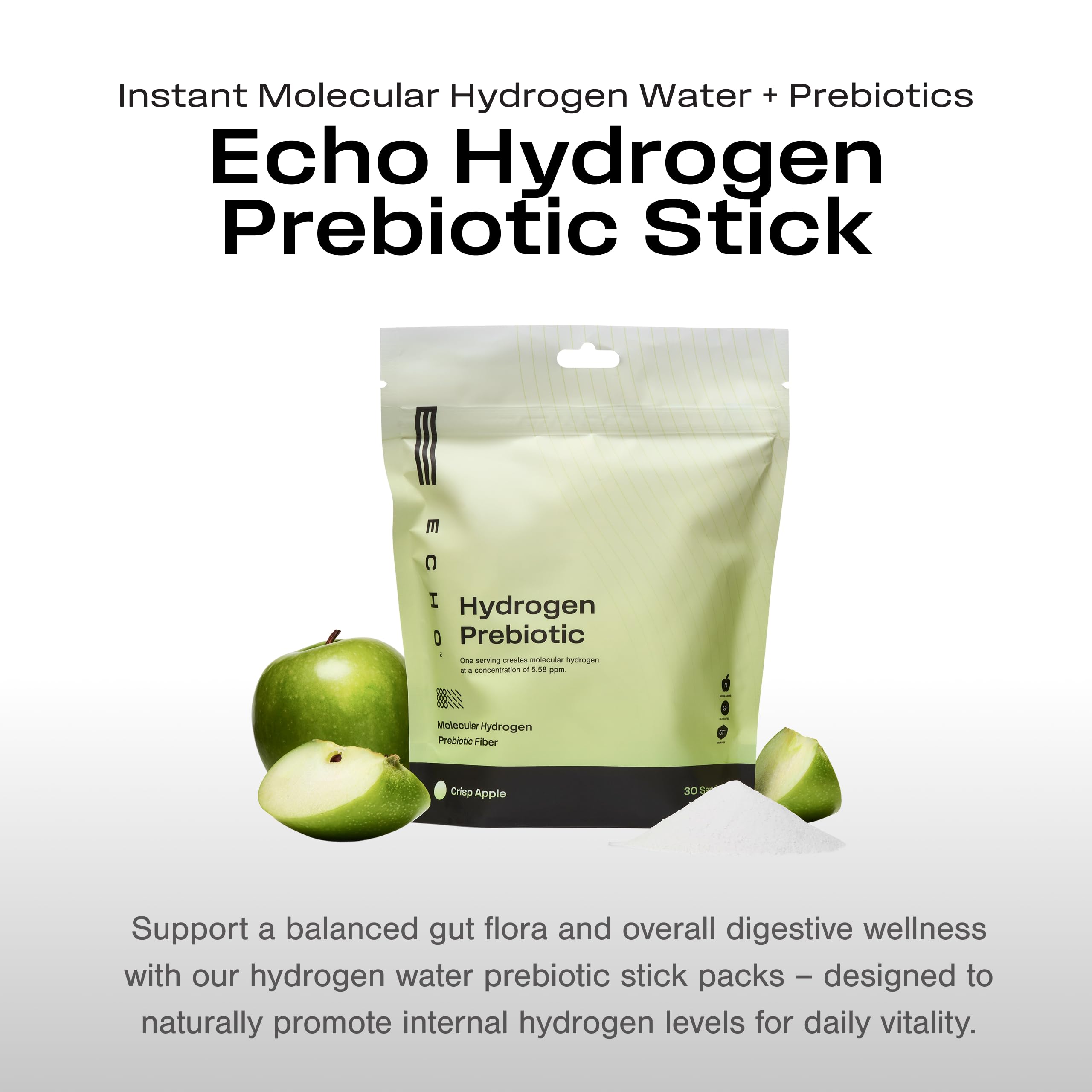 Gourde portable Echo Water pour hydrater avec de l’hydrogène où que vous soyez.
