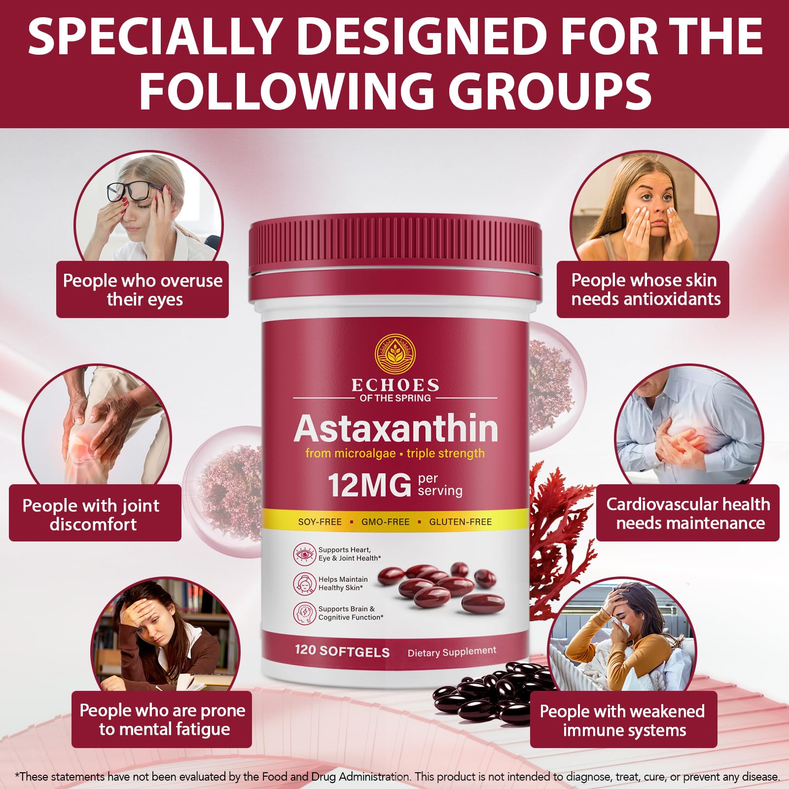 Capsules molles Echoes du Printemps: absorption efficace et routine simple