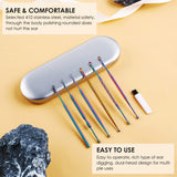 Outils ECKXCH pour oreilles, six types, précision et confort.
