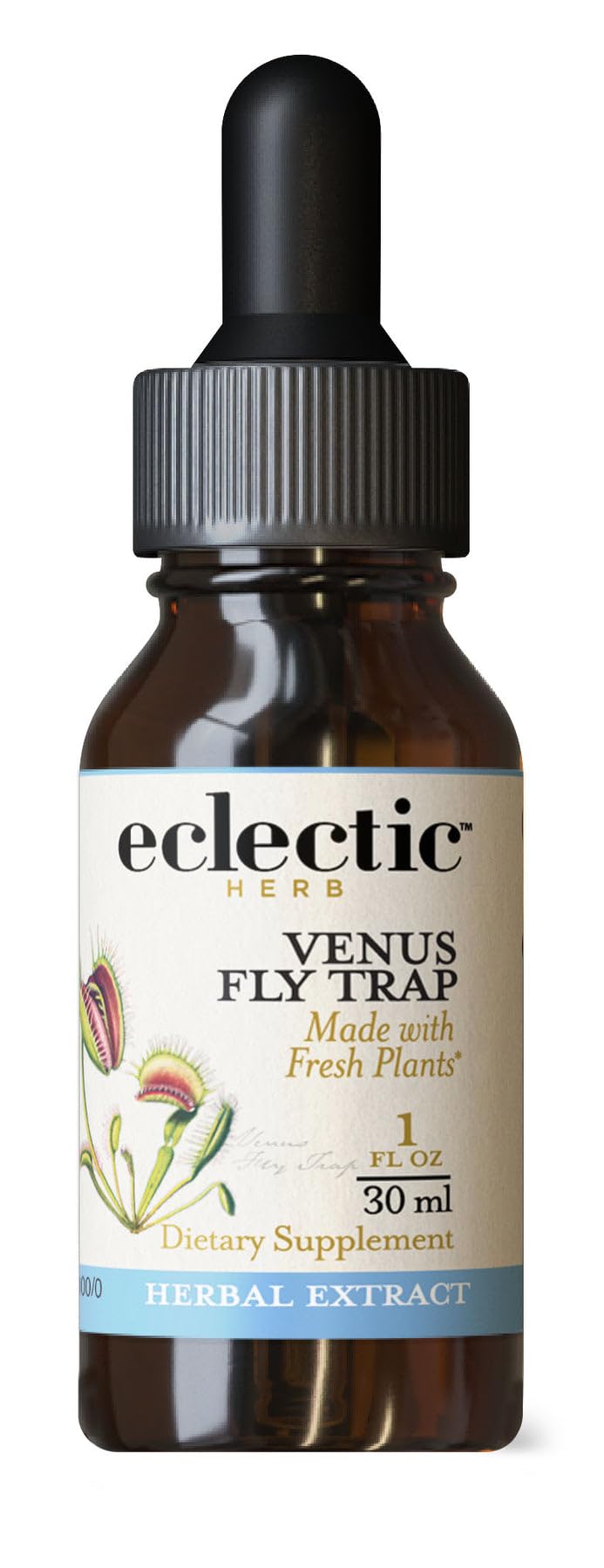 Eclectic Venus Fly Trap O rose bouteille: présentation élégante et usage polyvalent.