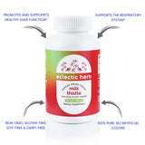 Eclectic Institute Milk Thistle: extrait de silymarine présent pour soutenir les fonctions naturelles.