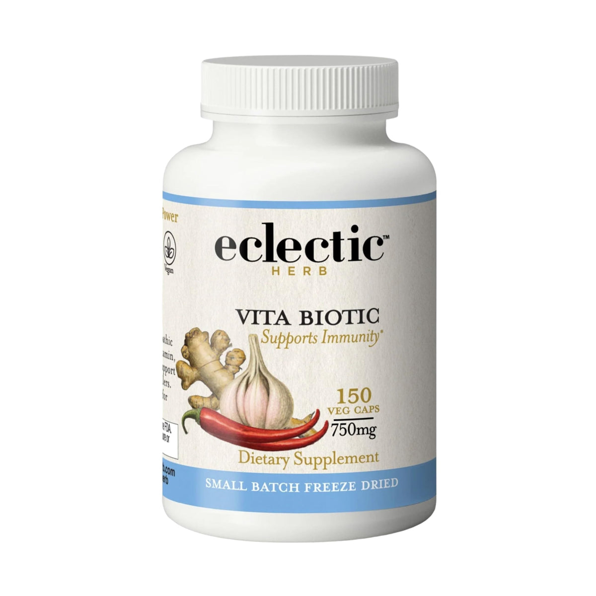 Vitabiotique Eclectic Herb dans son emballage, prêt à soutenir l'immunité au quotidien.