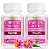 Écliptron Drainage lymphatique: bouteille 1880 mg soutient le système lymphatique et la désintoxication.