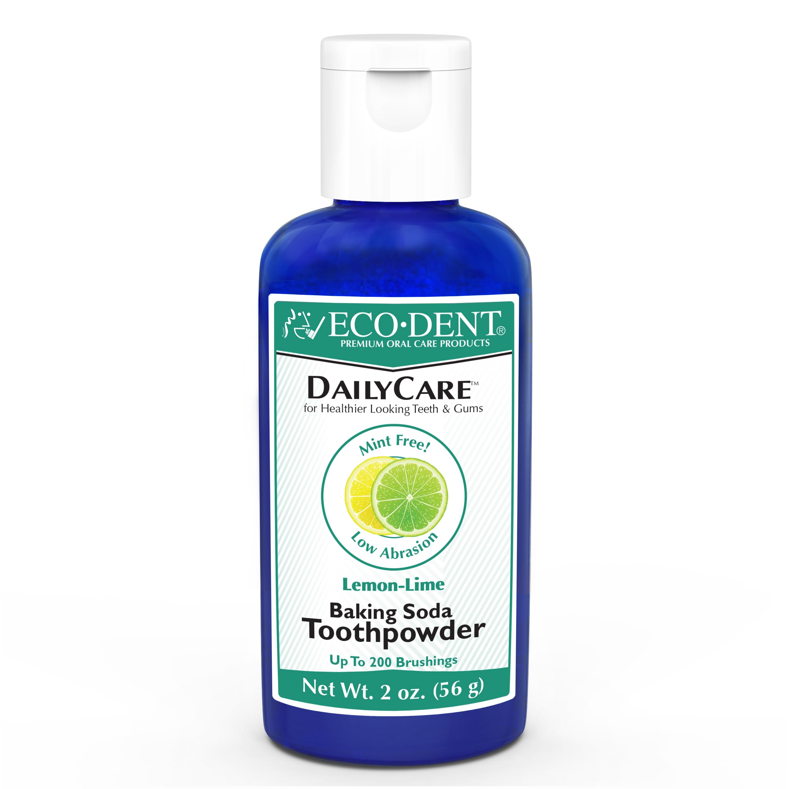 Eco-Dent DailyCare poudre-dentifrice bicarbonate, emballage visible, nettoyage en profondeur