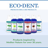 Eco-Dent fraîcheur menthe après brossage, sensation immédiate.