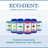 Eco-Dent TartarGuard poudre, emballage recyclable et respectueux de l'environnement.