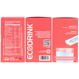 Eco Drink – goût fraise citronnade, boisson naturellement sucrée.