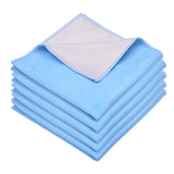 Eco-Fused chiffon microfibre 12x12 double-face, idéal pour enlever les traces sans rayures.