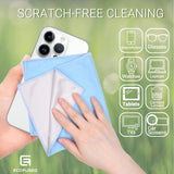 Chiffon Eco-Fused microfibre 12x12 double-face pour écrans LCD nets.
