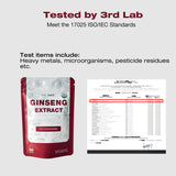 Café ou boisson chaude avec ginseng Panax rouge ECO-TASTE.