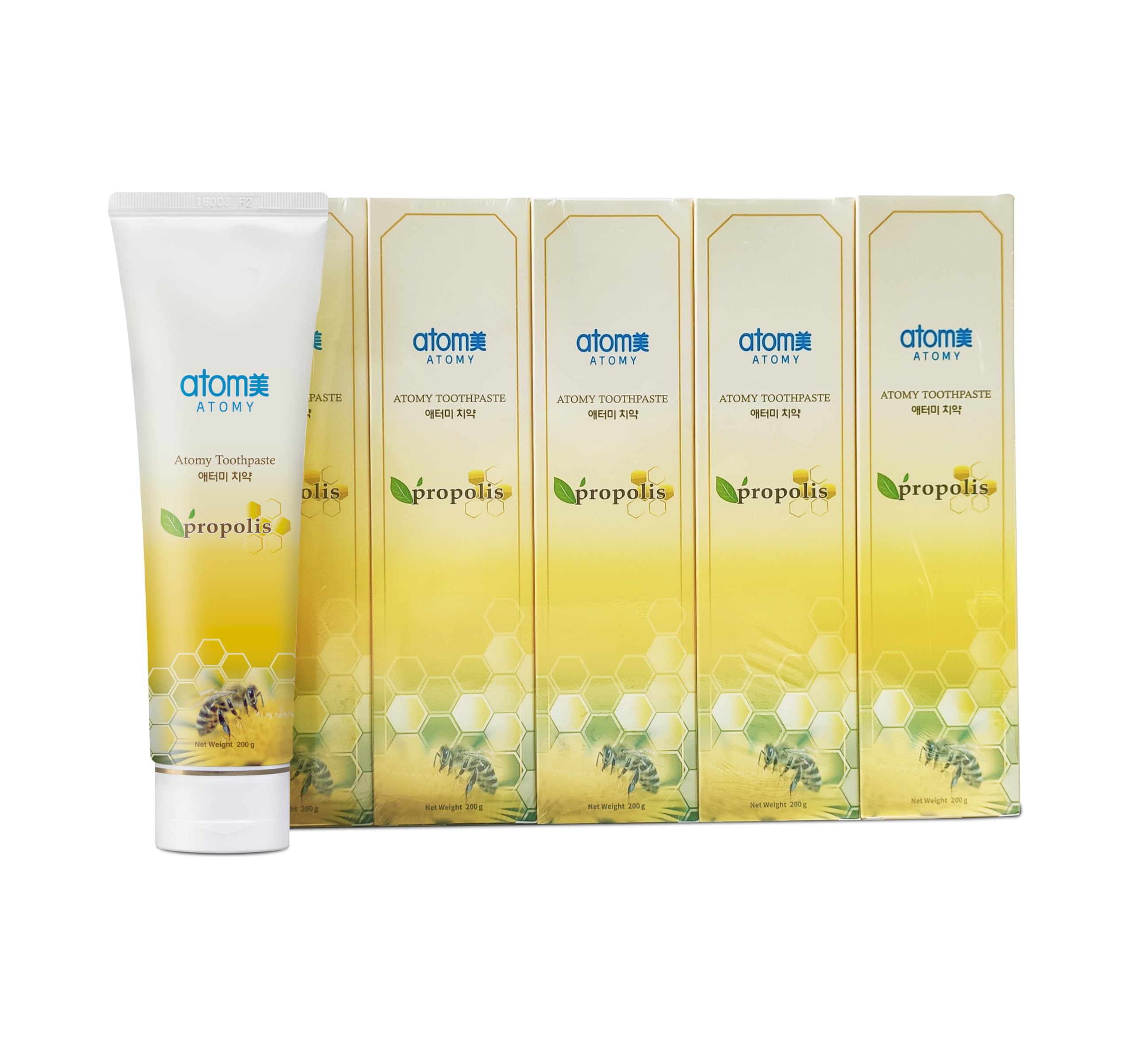 ECOAND Atomy Propolis dentifrice — emballage élégant pour une routine bucco-dentaire.