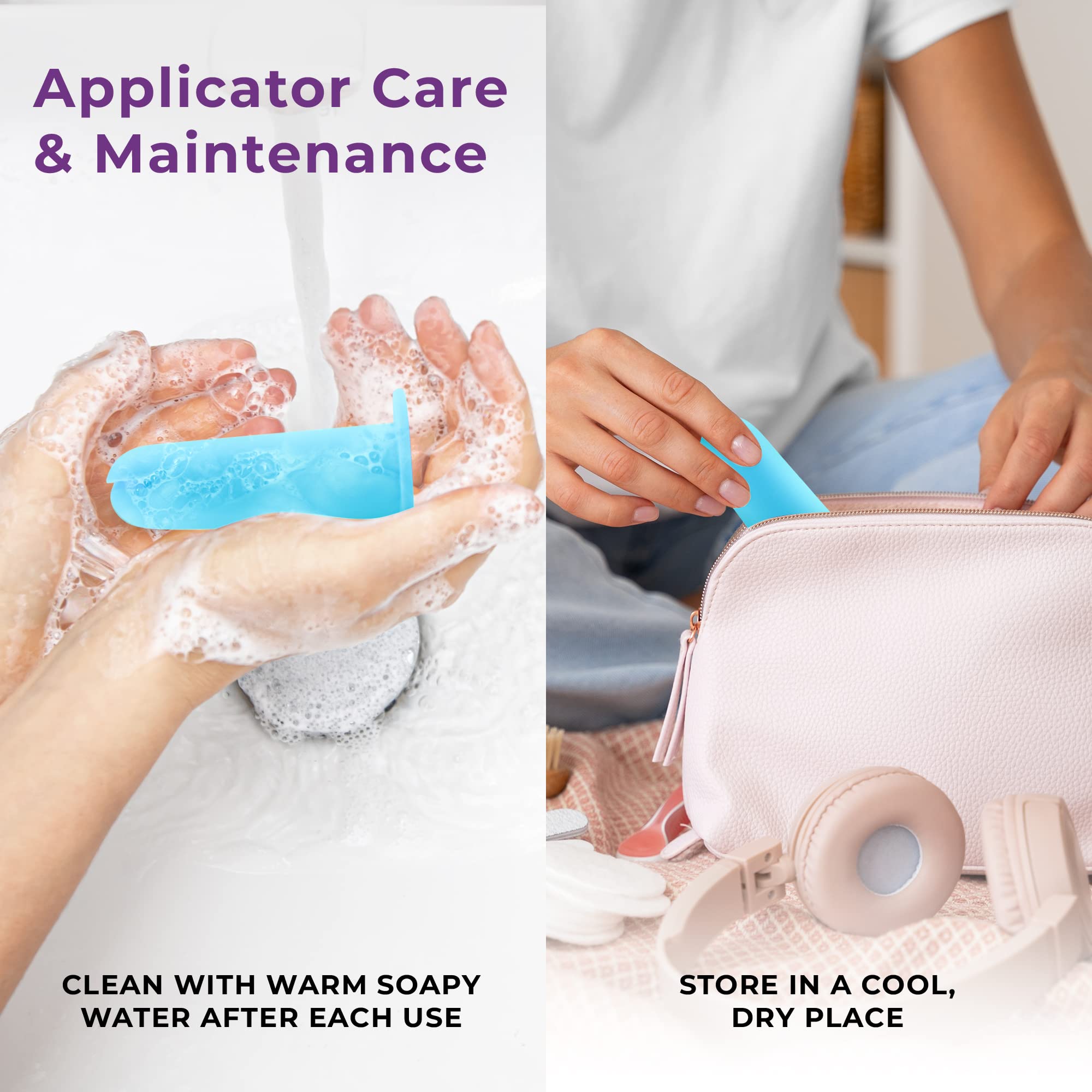 EcoBlossom applicateur coupe menstruelle – réutilisable et écologique.