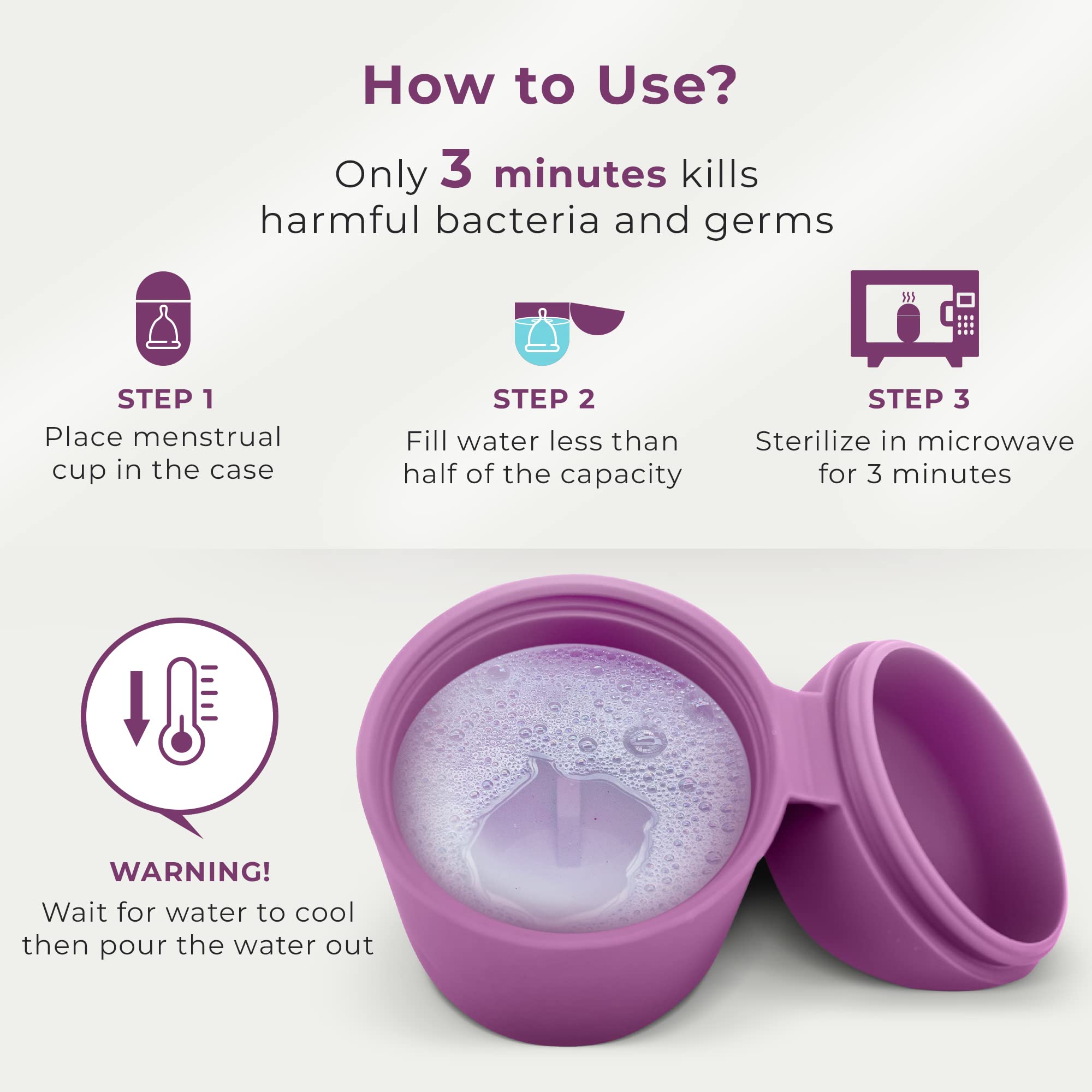 EcoBlossom applicateur d'insertion facile pour une pose sans effort.
