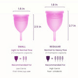 EcoBlossom Coupe menstruelle adaptée au sport, mouvement sans fuite