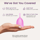 EcoBlossom Coupe menstruelle en silicone médical, douceur et sécurité