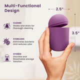 EcoBlossom silicone-médical, silicone sûr et hypoallergénique pour la peau.
