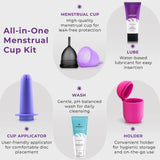 Ecoblossom Tasse menstruelle grande: capacité adaptée et sécurité pendant le flux