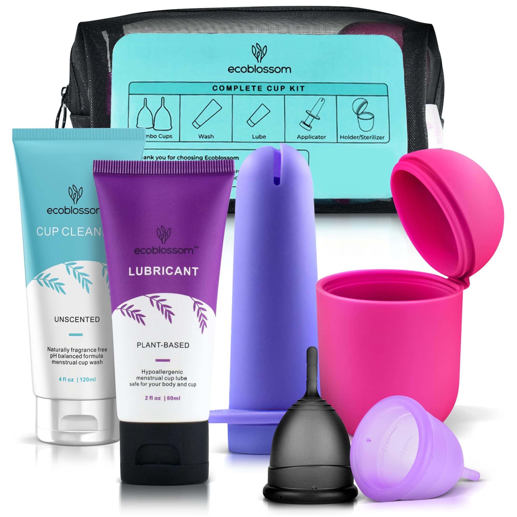 Ecoblossom Tasse menstruelle petite: confort discret et réutilisable en voyage