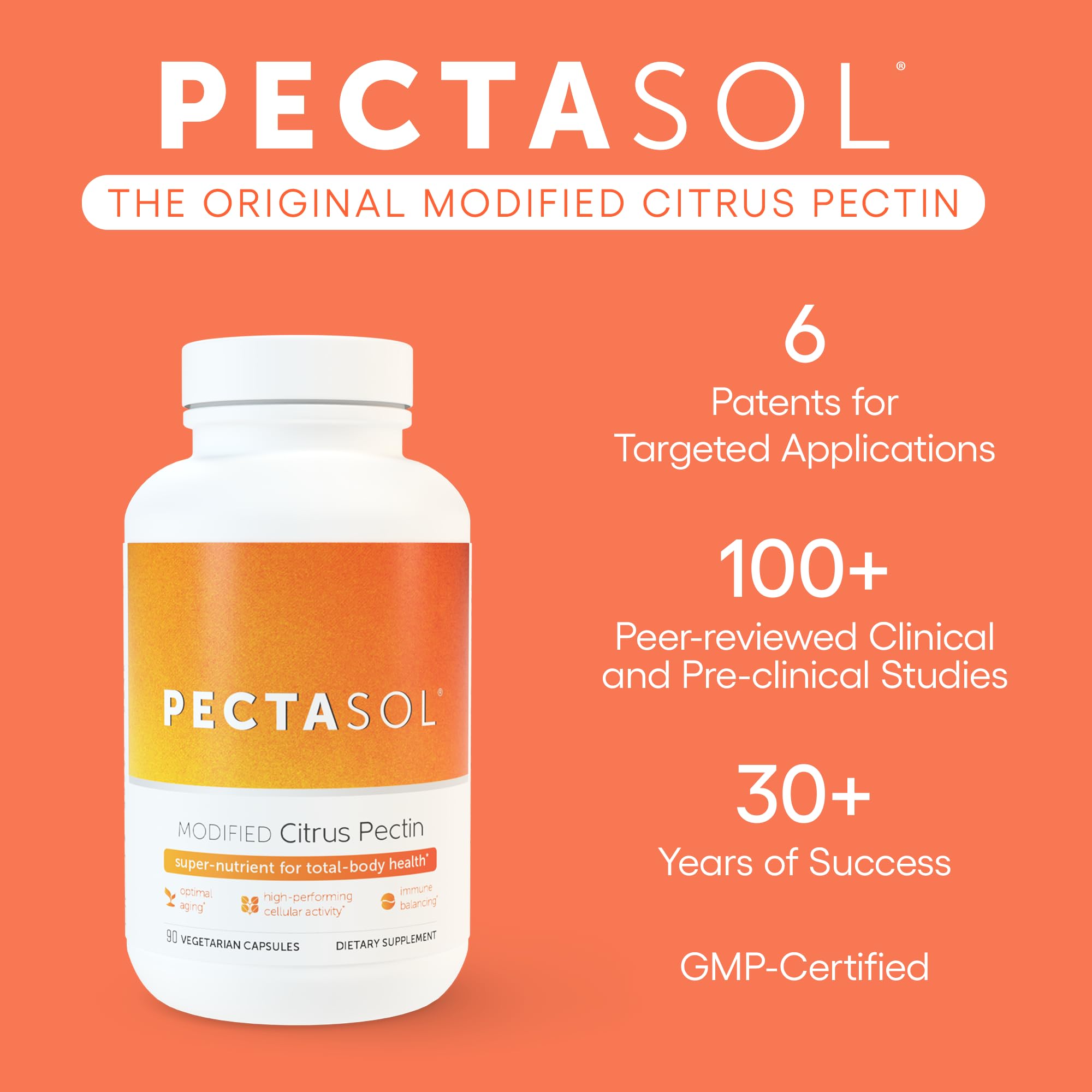 EcoNugenics PectaSol capsules – prise simple pour l'équilibre immunitaire.