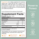 Étiquette EcoNugenics PectaSol – indications claires et traçabilité du produit.
