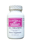Ecological Formulas Allithiamine 50 mg – capsules liposolubles pour l'apport en vitamine B1