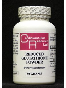 Ecological Formulas glutathion réduit, poudre 50 g prête à être mélangée dans vos boissons