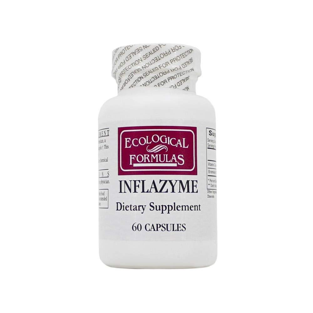 Inflazyme d Ecological Formulas : capsules de bromélaïne 500 mg favorisant la digestion des protéines