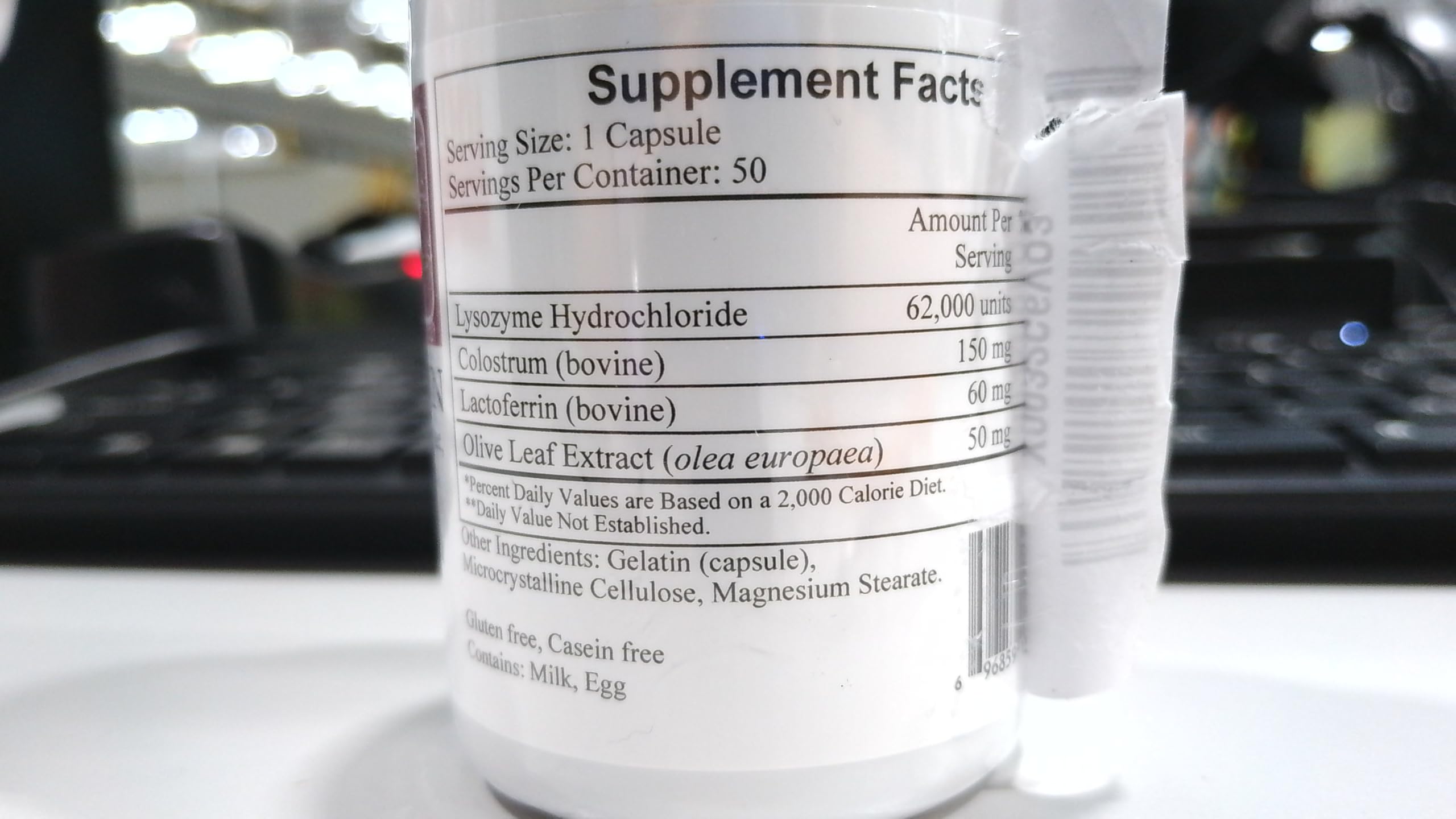 Nutricillin gélules Ecological Formulas, ingrédients naturels pour une routine bien-être