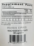 Capsule Magnesium Taurate par Ecological Formulas, format facile à prendre au quotidien.