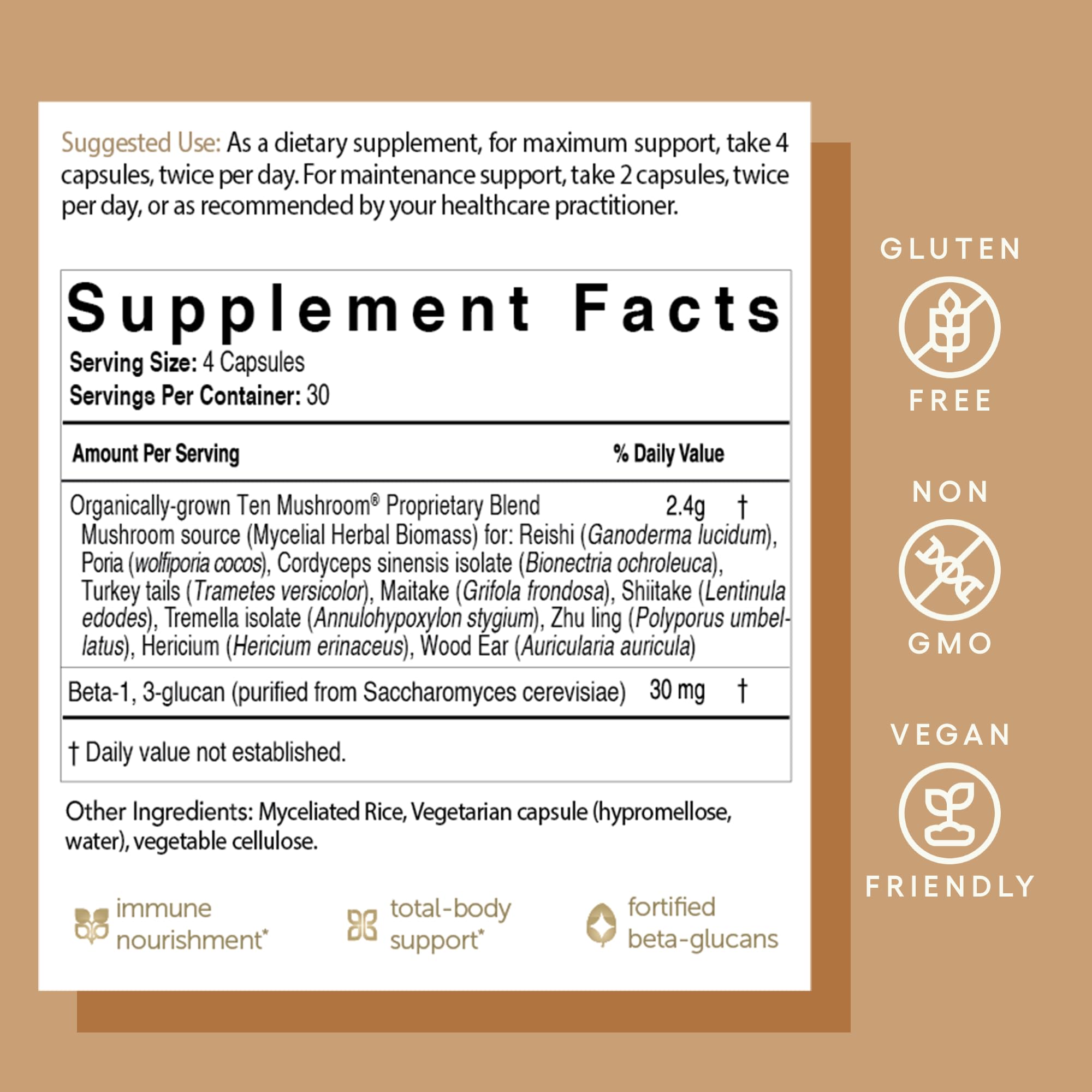 EcoNugenics: extraits bêta-glucanes, soutien intestinal et équilibre métabolique.