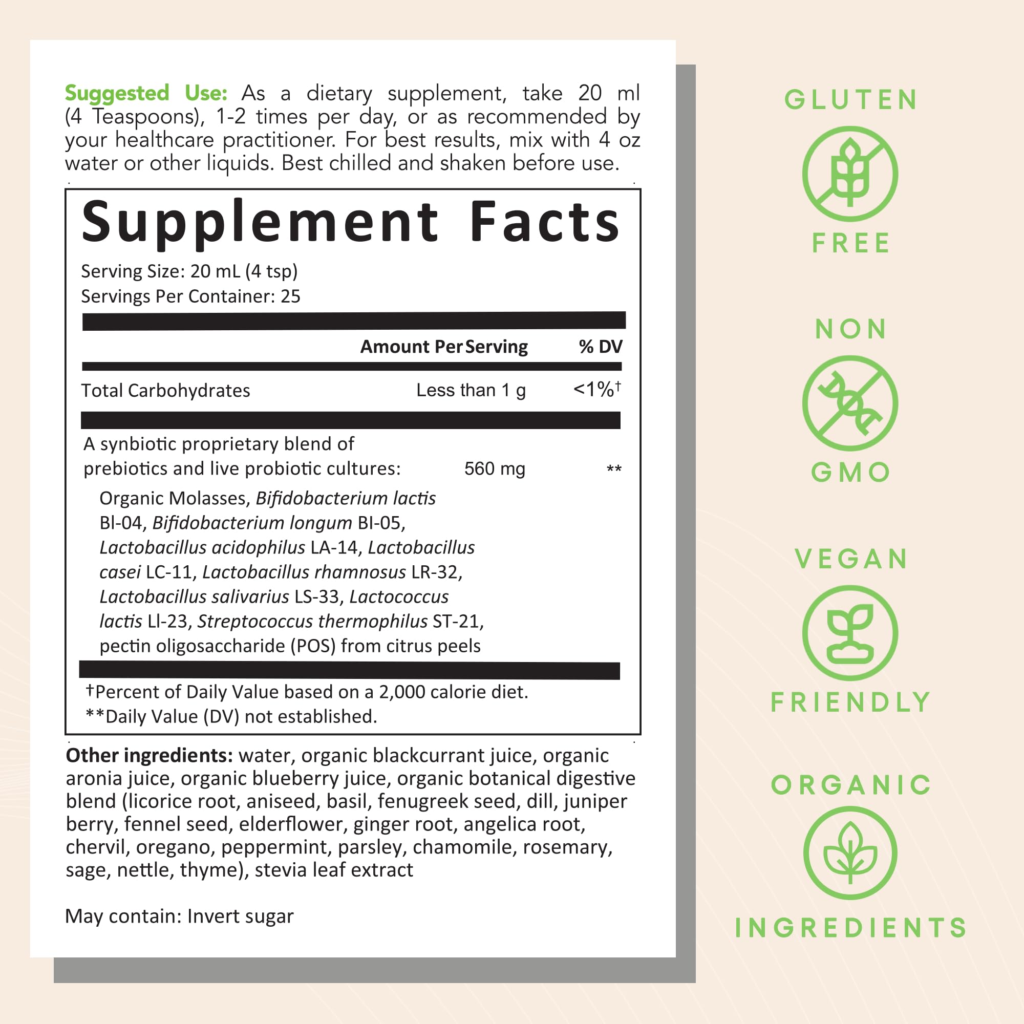 EcoNugenics ecoProbiotic: emballage vegan durable et pratique
