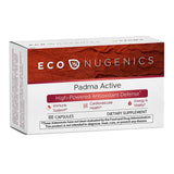 EcoNugenics Padma Active – bouteille et capsules, soutien énergie et collagène.