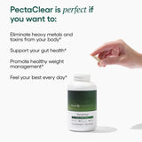 EcoNugenics PectaClear – prise avec eau pour soutenir l’énergie et l’équilibre intestinal