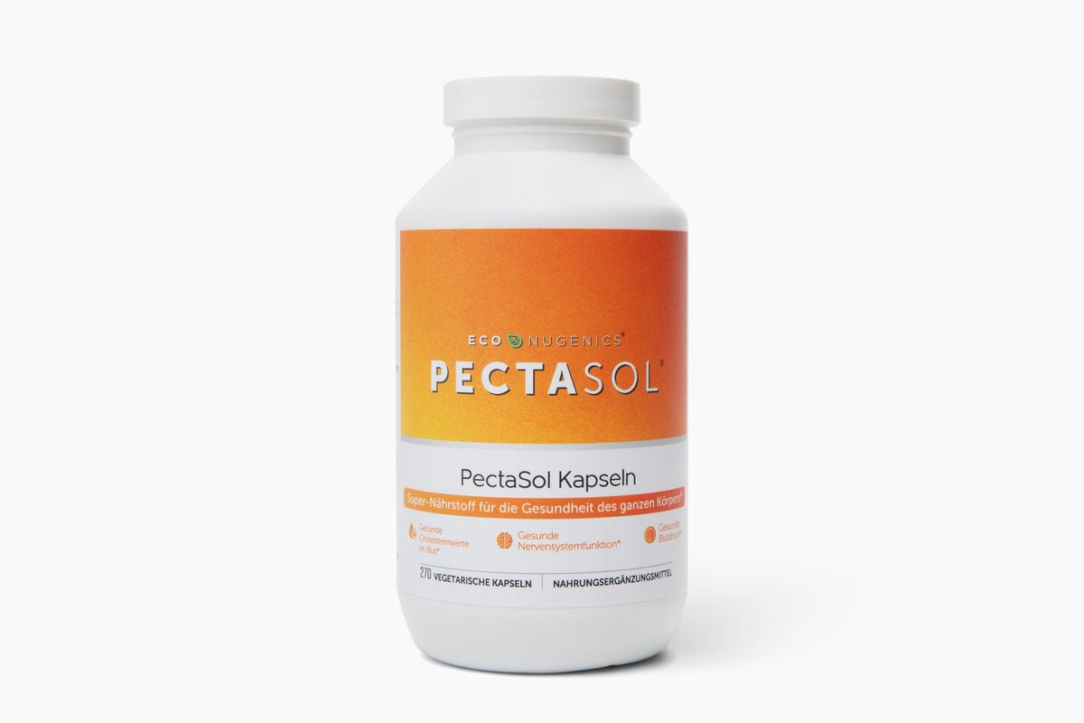 EcoNugenics PectaSol – Bouteille de capsules, soutien potentiel à la santé générale.