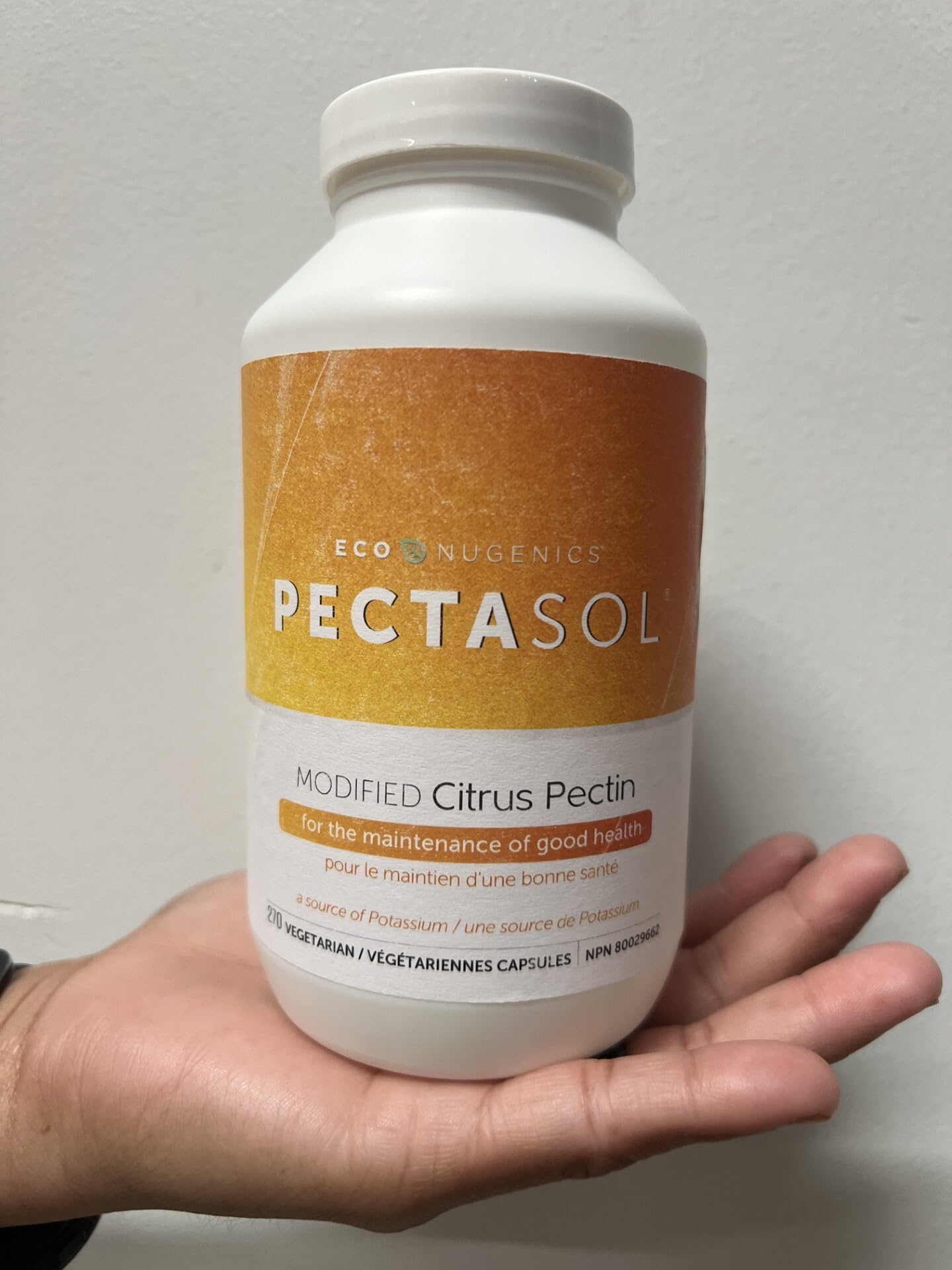 EcoNugenics PectaSol – Format vegan sans gluten, adapté à divers régimes.