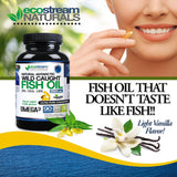 Ecostream Naturals Omega3 capsules entérique – absorption optimale et sans arrière-goût