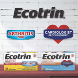 Ecotrin avec revêtement de sécurité, protection de l'estomac améliorée.