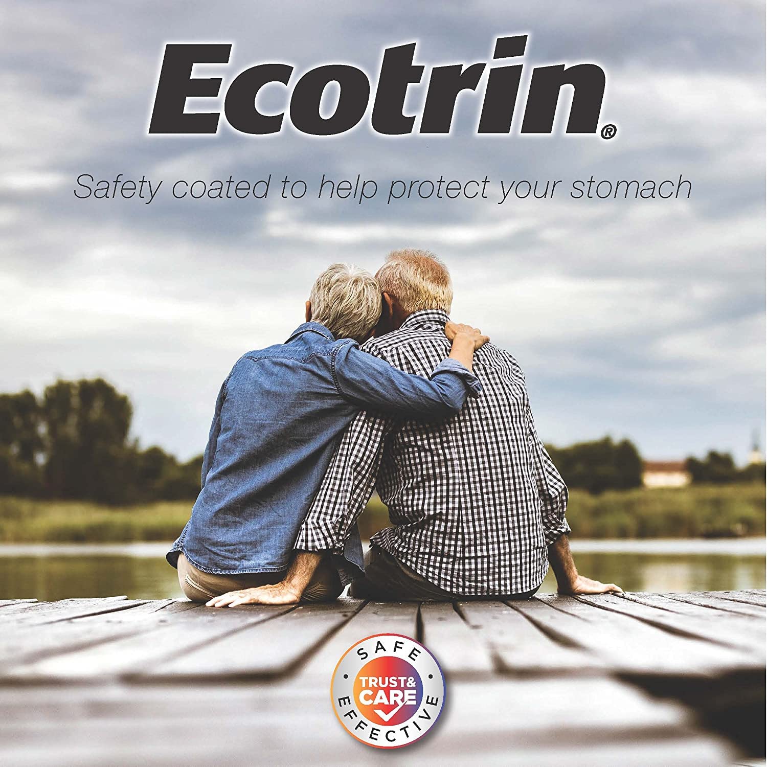 Tablette Ecotrin 81 mg, dissolution ciblée dans l'intestin.