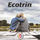 Tablette Ecotrin 81 mg, dissolution ciblée dans l'intestin.