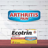 Utilisation temporaire des douleurs musculaires avec les comprimés Ecotrin 325 mg.